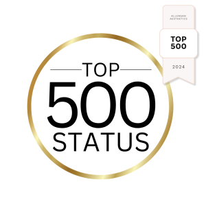 Allergan Top 500 badge